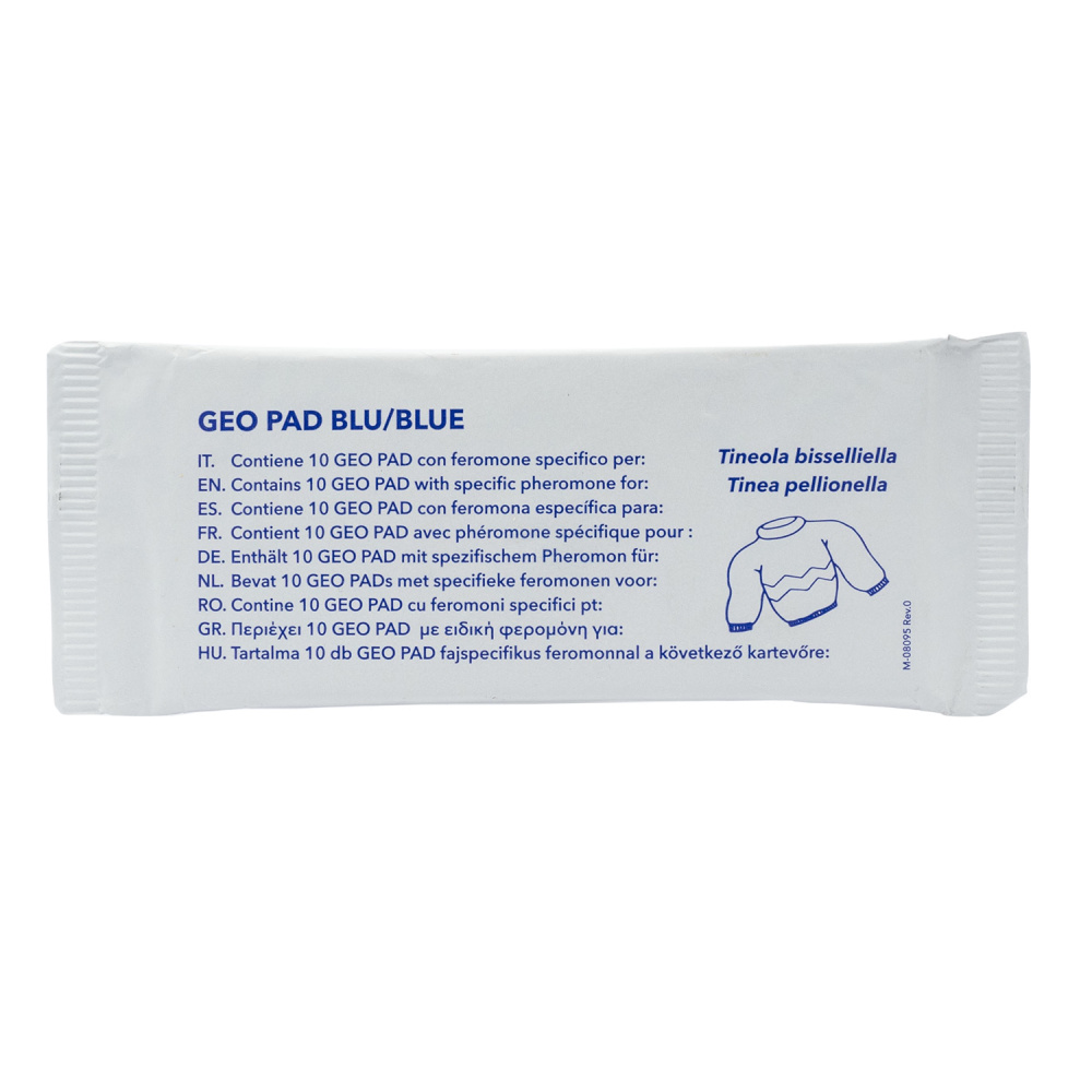 Recharge Geo-Pad 10 plaques de glu anti-mites des vêtements