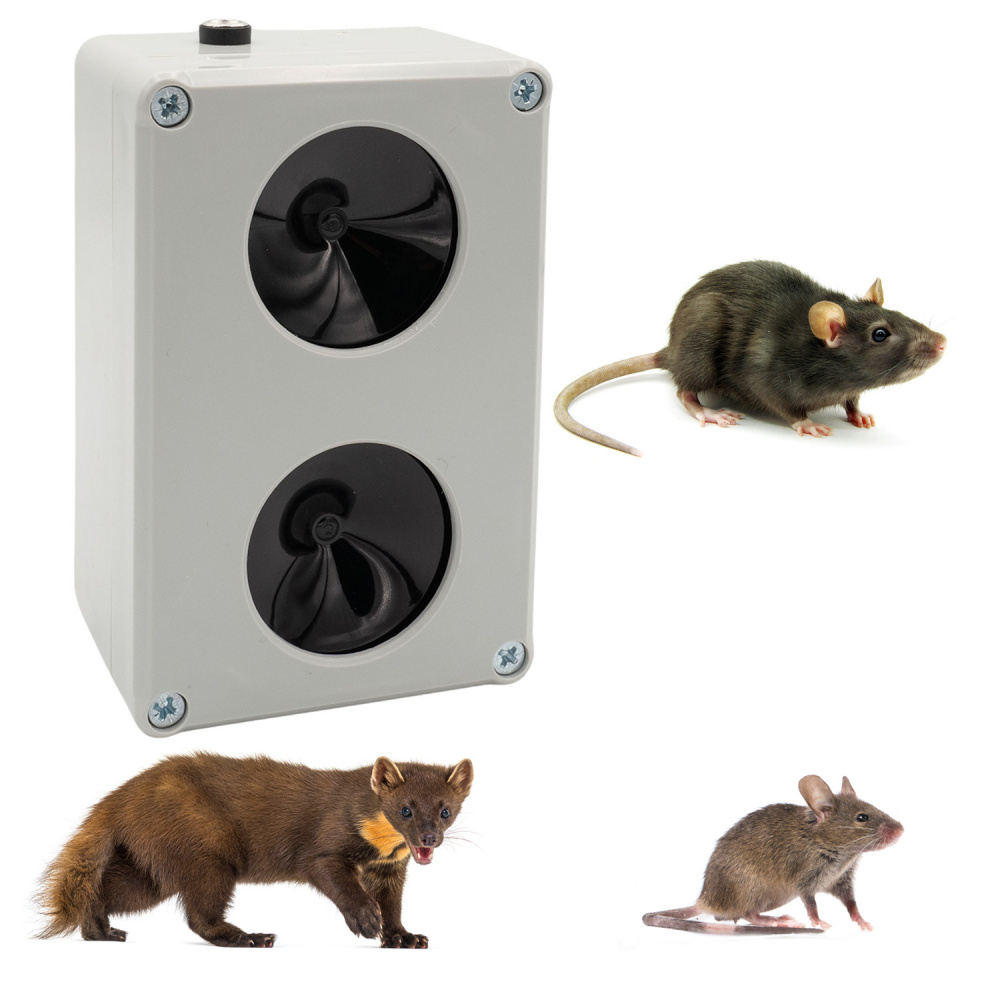Répulsif Ultrasons à Piles pour Rat et Souris PestBye® Discret Installable  au Plafond 18,99 €